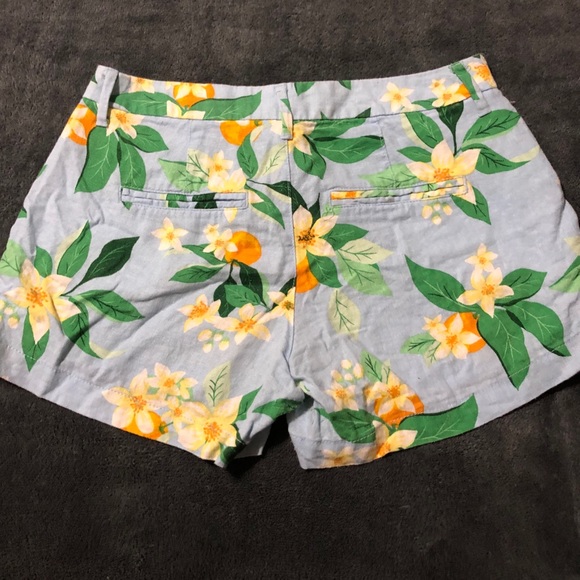 Old Navy • Blue Orange Tropical Shorts - Picture 7 of 9
